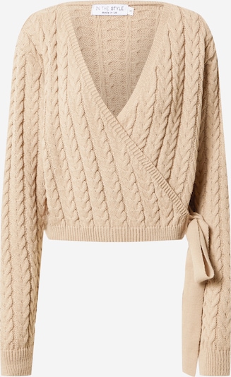 In The Style Knit cardigan 'CARYS WHITTAKER' in Light brown, Item view