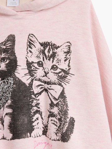Desigual - Sudadera en rosa