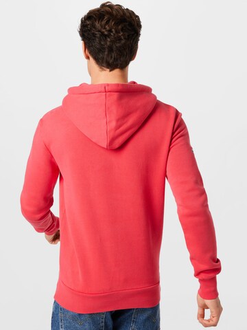 Superdry Sweatshirt i röd