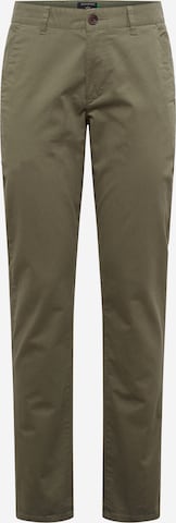 Pantalon chino FARAH en vert : devant