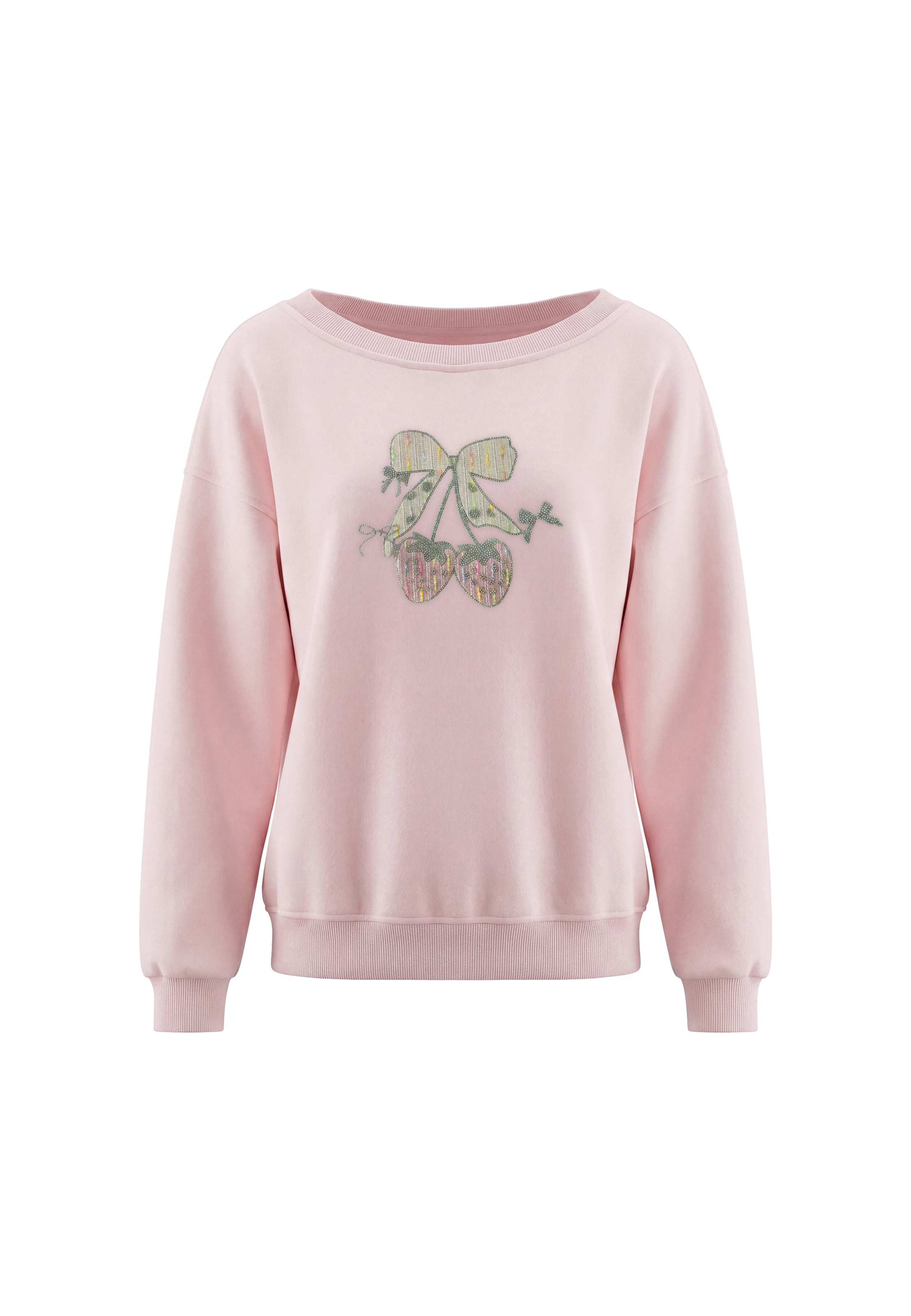 Sweat-shirt MYMO en rose : devant