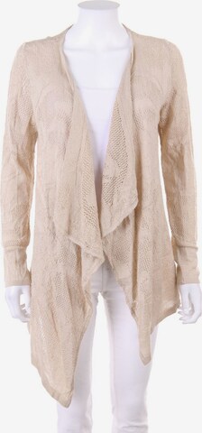 Best Connections Strickjacke S-M in Beige: predná strana