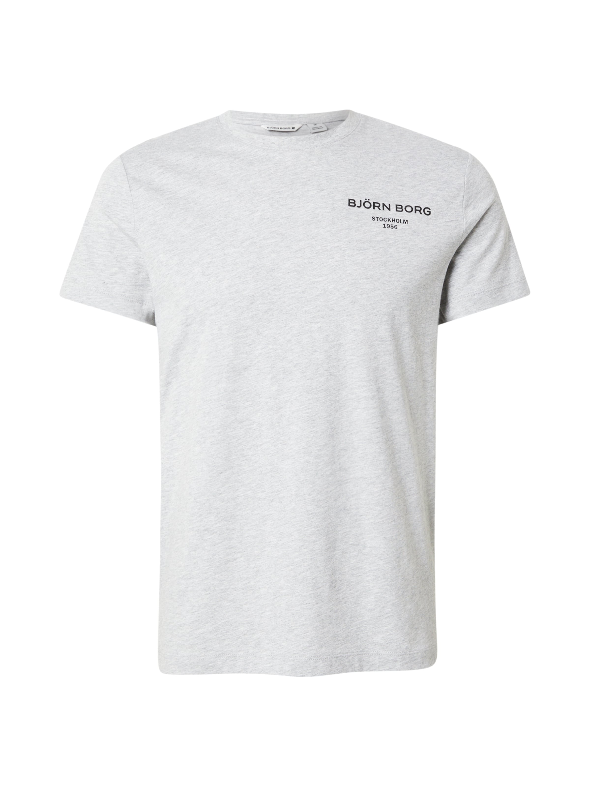 BJÖRN BORG Funktionsskjorte 'ESSENTIAL' i grå: forside