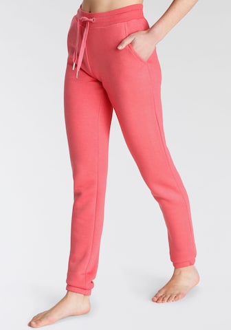 VIVANCE Slim fit Pants in Orange: front