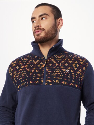 Iriedaily Sweatshirt 'Kneece' in Blue