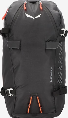 SALEWA Sports Backpack 'Randonnée' in Black: front
