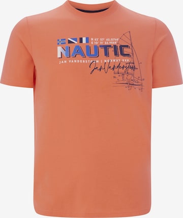Jan Vanderstorm Shirt 'Svenhelm' in Orange: front