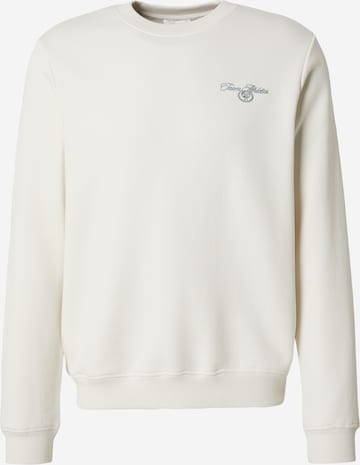DAN FOX APPAREL Sweatshirt 'Cem' i hvid: forside