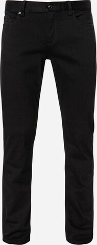 Alberto Regular Jeans in Black: front