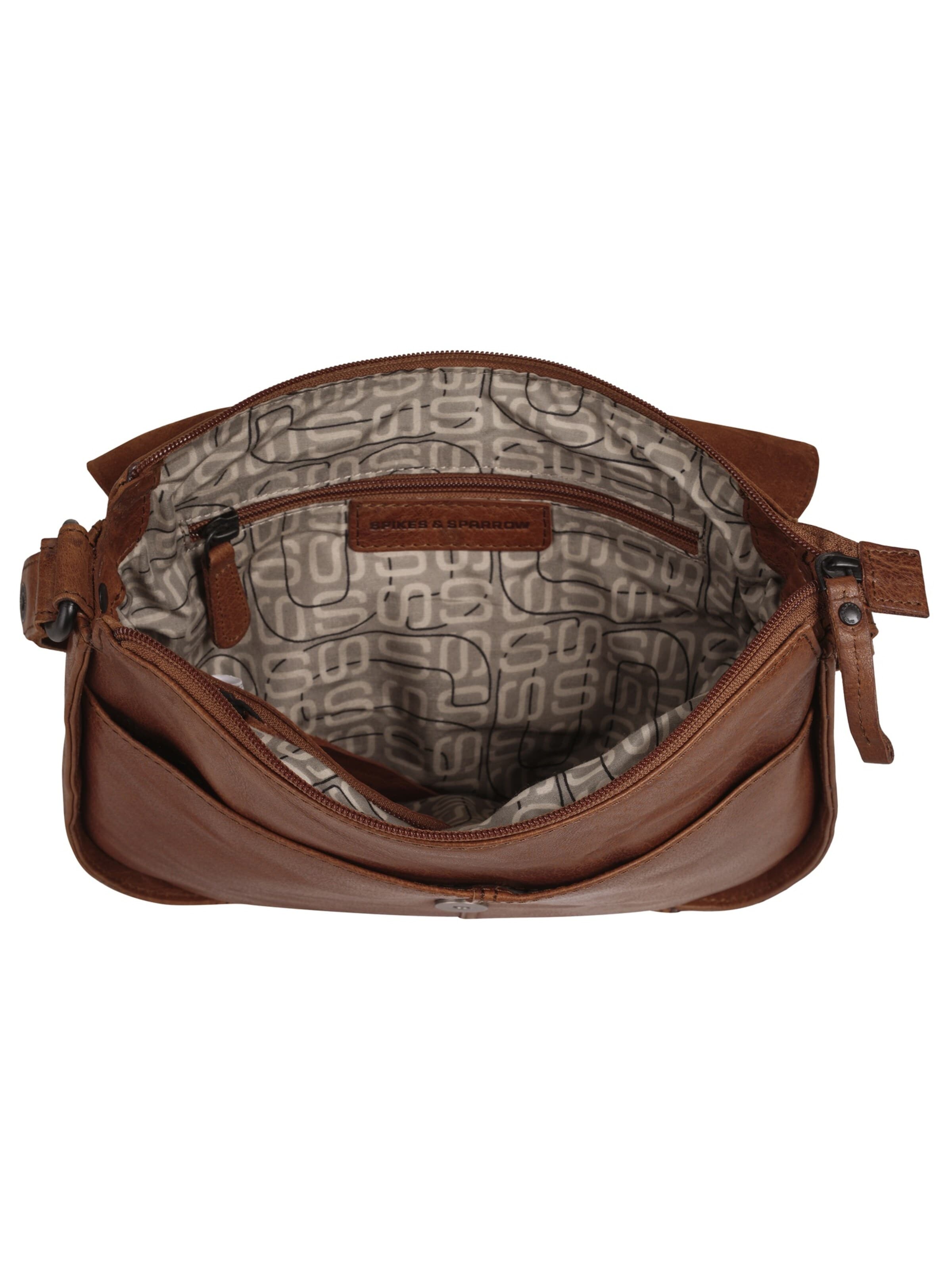Spikes & Sparrow Crossbody Bag in Brown