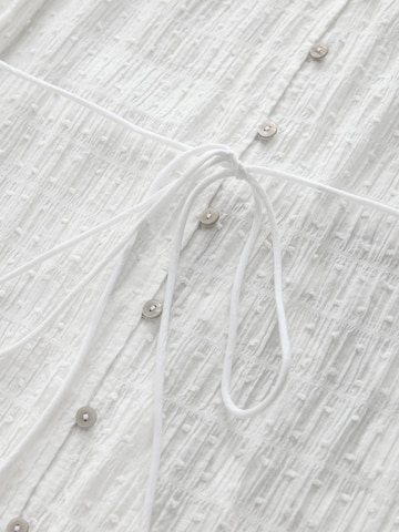 Next - Vestido en blanco