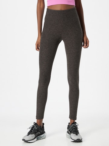 Casall Skinny Sportbroek in Grijs: voorkant