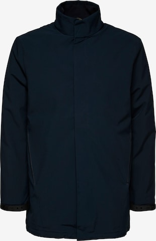 SELECTED HOMME Tussenjas 'Peel' in Blauw: voorkant