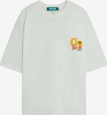 T-Shirt BARROW en blanc : devant