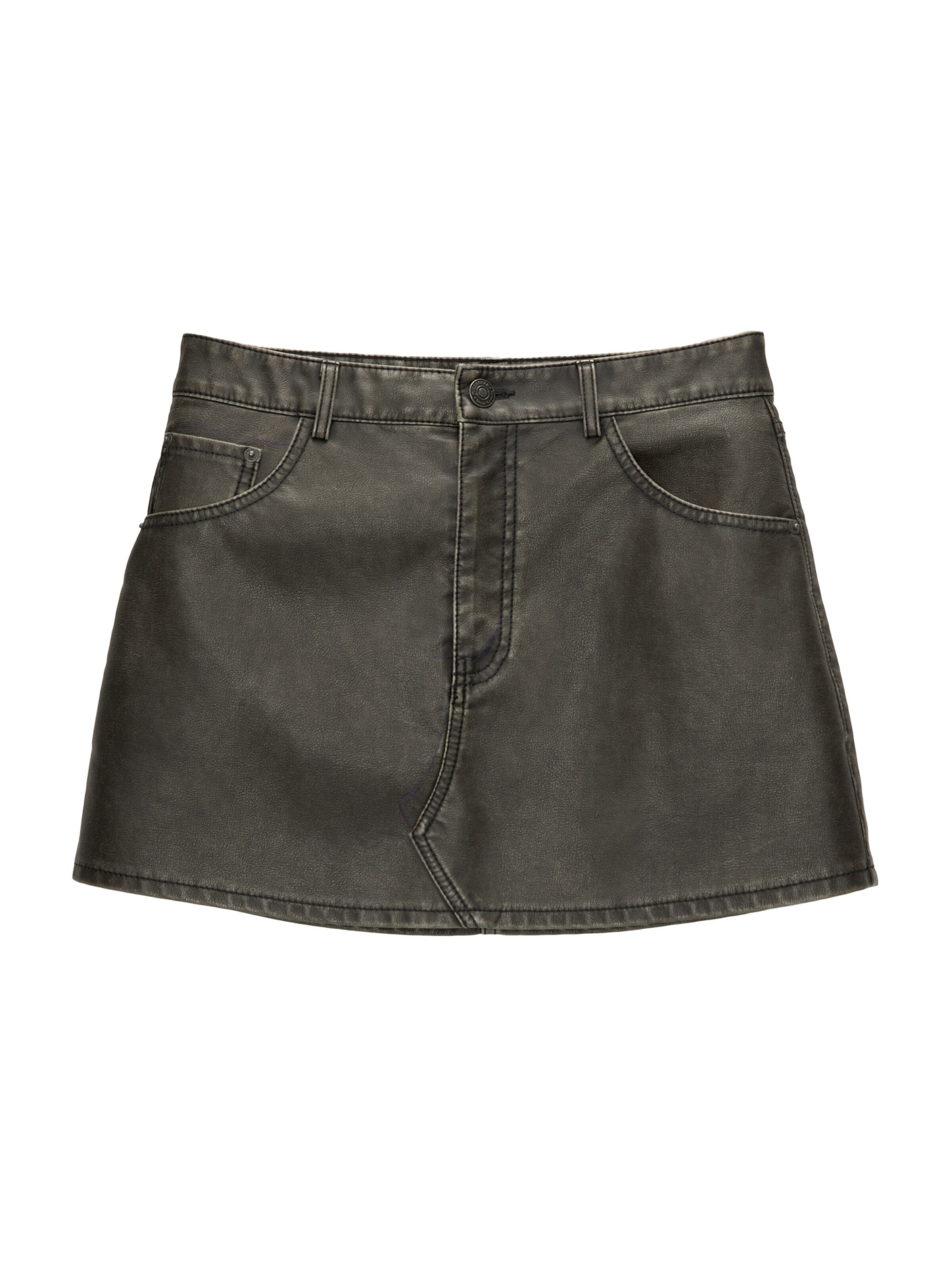 Jupe Pull&Bear en marron : devant