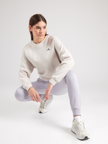 ADIDAS PERFORMANCE Tapered Sporthose 'Game And Go' in Grau