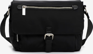 Borsa a spalla 'Khiria' di Tamaris in nero: frontale