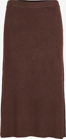 VILA Skirt 'Comfy' in Brown: front