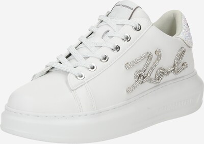 Karl Lagerfeld Sneaker in grau / silber / weiß, Produktansicht