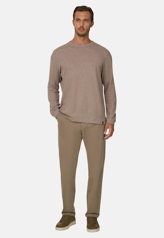 Boggi Milano Shirt in Beige: voorkant