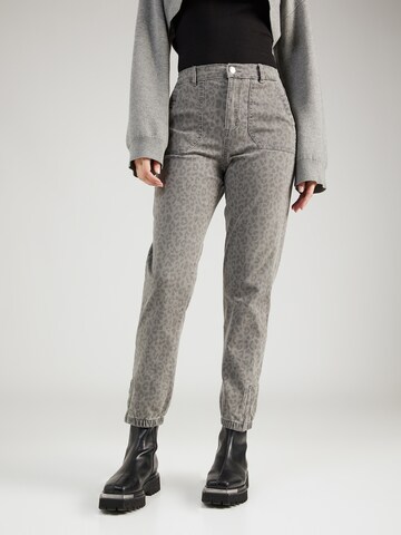 Effilé Pantalon Marks & Spencer en gris : devant