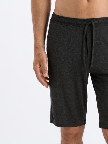 Hanro Pajama pants ' Casuals ' in Grey: front