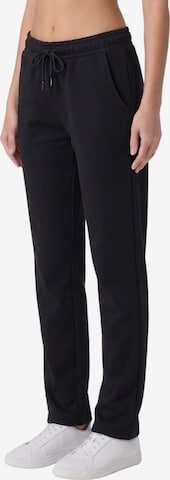 comeor Regular Workout Pants 'Jogginghose Damen' in Black: front
