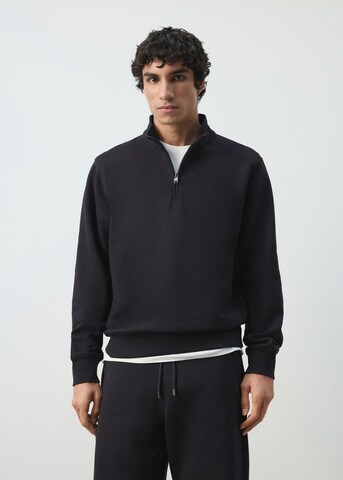MANGO MAN Sweatshirt 'Winne' in Black: front