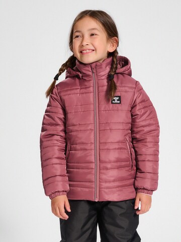 Hummel Between-Season Jacket in Purple: front