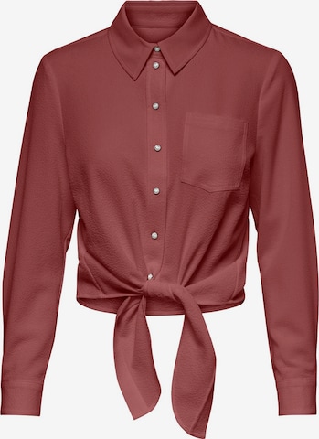 Camicia da donna 'LECEY' di ONLY in rosso: frontale