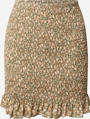 Missguided Skirt in Green: front