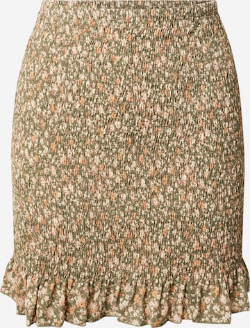 Gonna di Missguided in verde: frontale