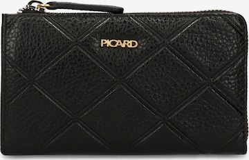Picard Portemonnaie in Schwarz: Vorderseite