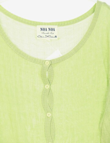 Noa Noa Sweater & Cardigan in L in Green