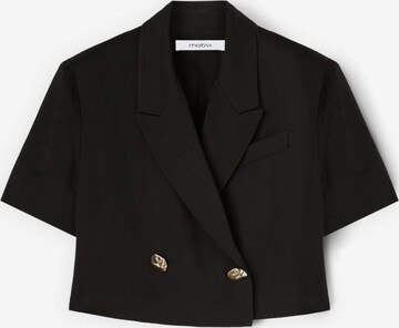 Blazer MOTIVI en noir : devant
