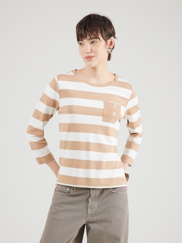 monari - Camiseta en marrón: frente