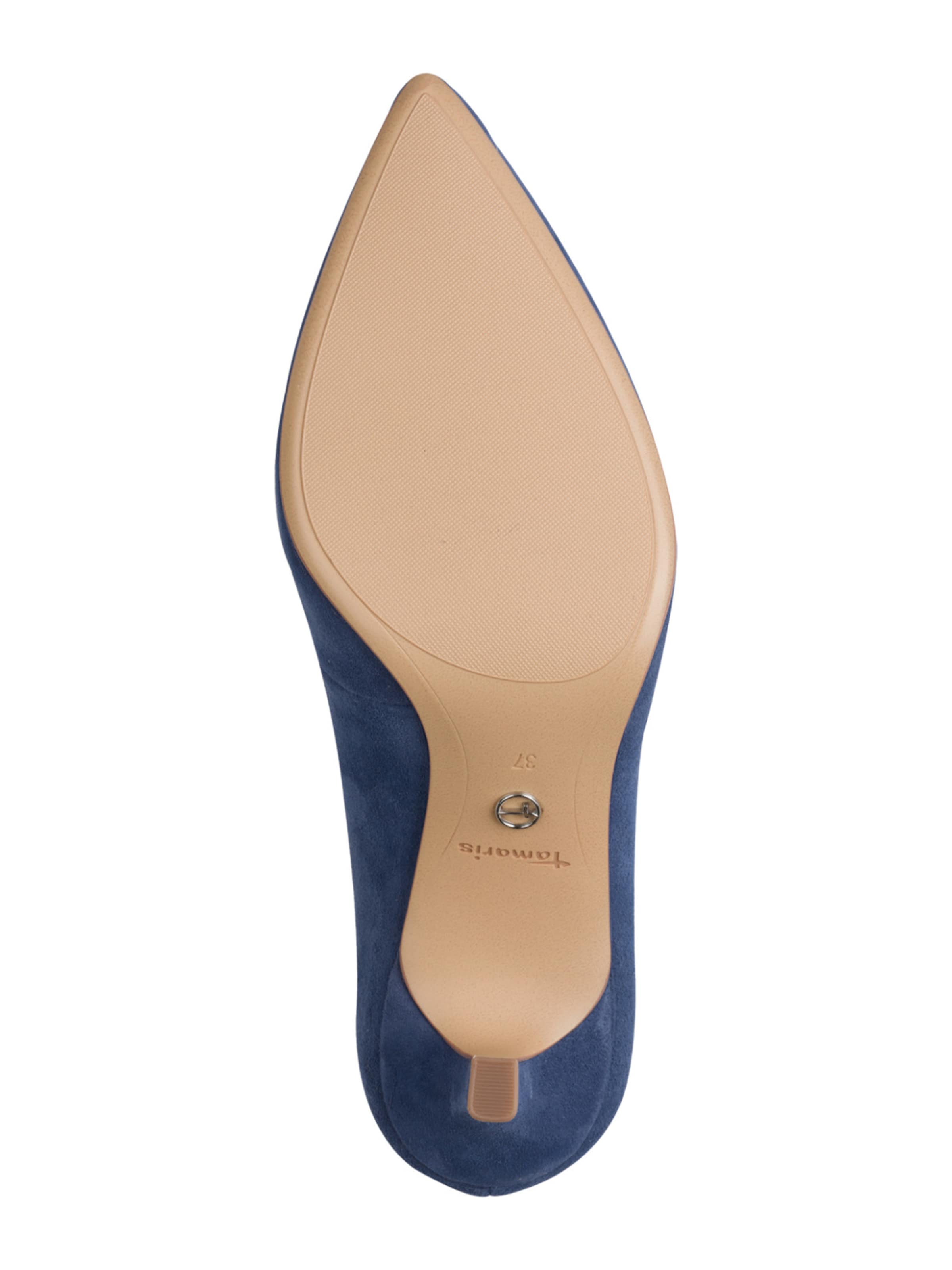 Tamaris Pumps in Blau
