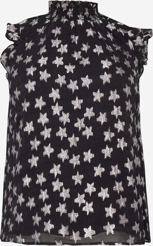 Dorothy Perkins Curve Bluse in Schwarz: predná strana