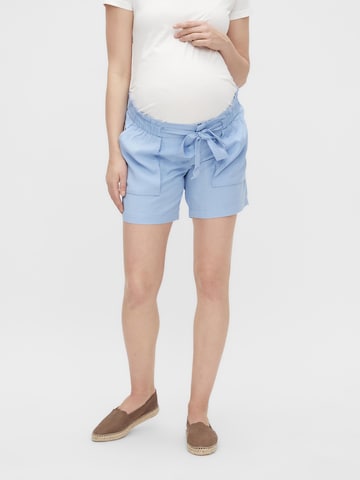 MAMALICIOUS Regular Shorts 'Newbethune' in Blau: predná strana