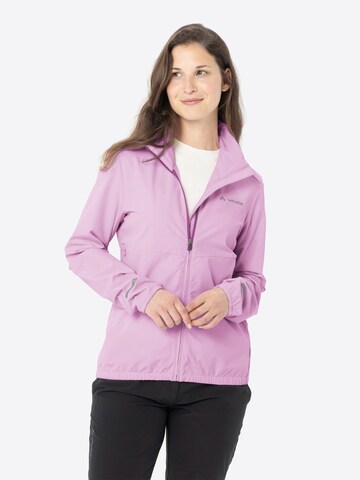 VAUDE Outdoorjas 'Cyclist Air' in Lila
