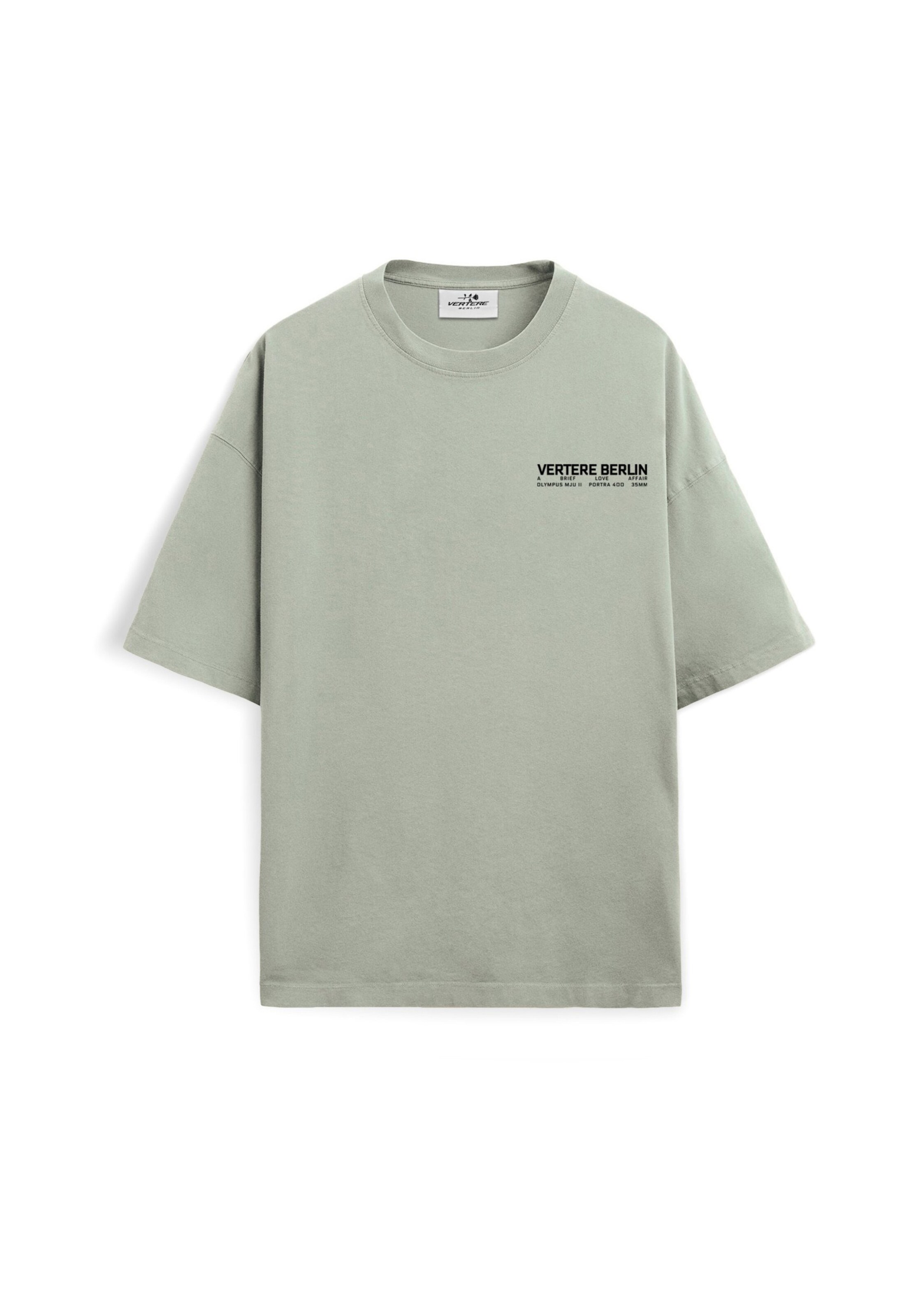 Vertere Berlin Shirt 'HONEYMOON' in Groen: voorkant