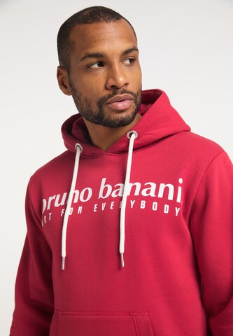 BRUNO BANANI Sweatshirt 'Young' in Rot