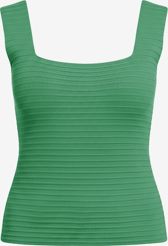 Imily Bela - Top de punto en verde: frente