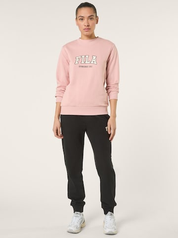 FILA Sweatshirt 'RIFREDI regular graphic crewneck sweatshirt'‌‌‌‌‌‌‌‌ in Pink
