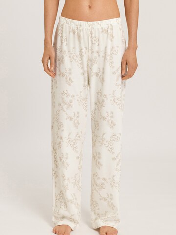 Pantalon de pyjama ' Loungy Nights ' Hanro en beige : devant