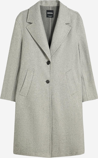 Bershka Prechodný kabát - sivá melírovaná, Produkt
