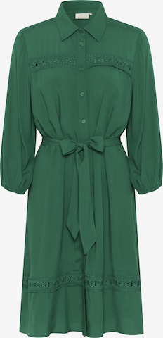 Robe-chemise 'Freya' Kaffe en vert : devant