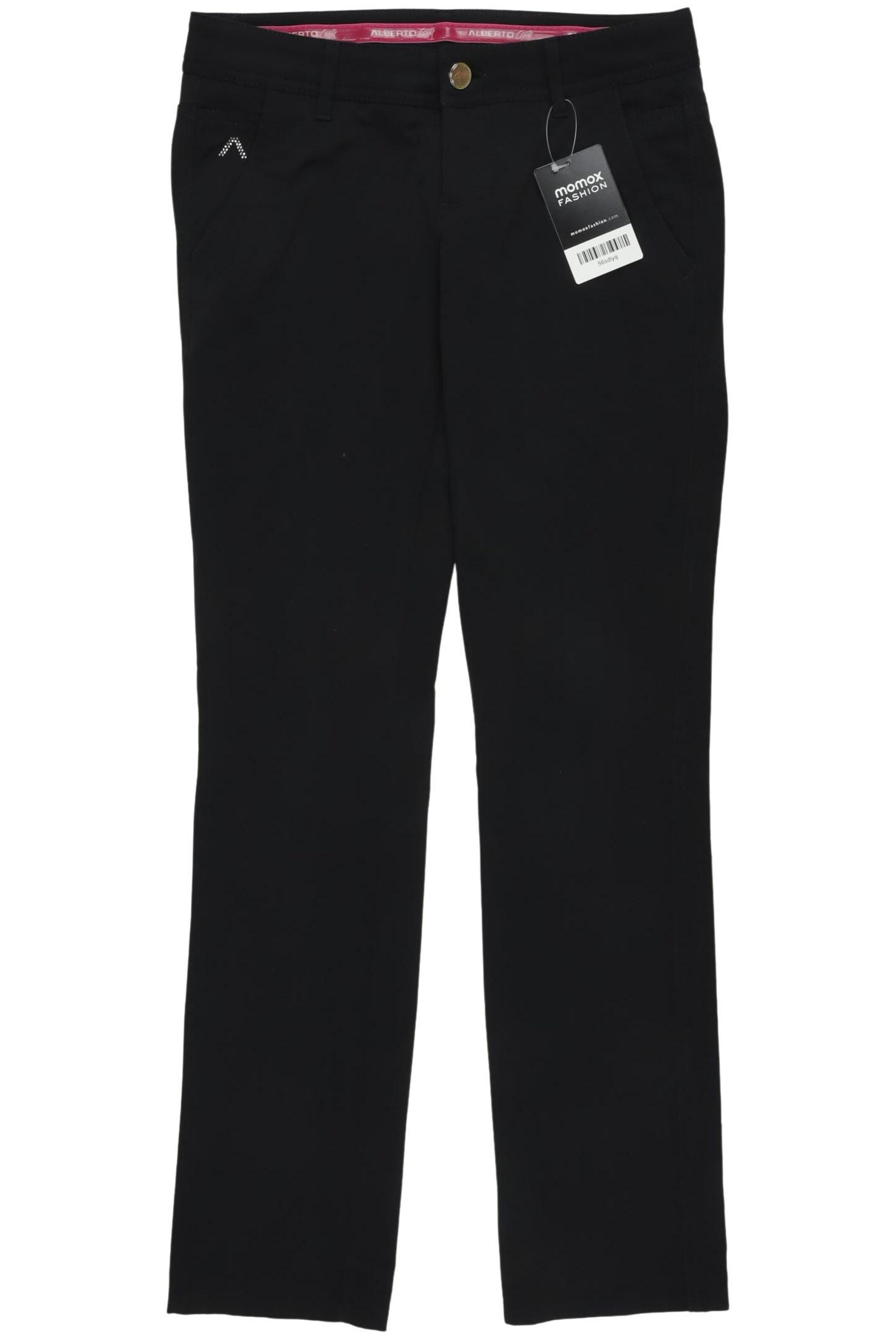 Alberto Pants in XXS in Black: front