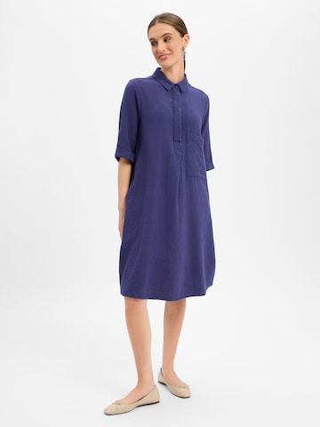 Marie Lund Shirt dress in Blue