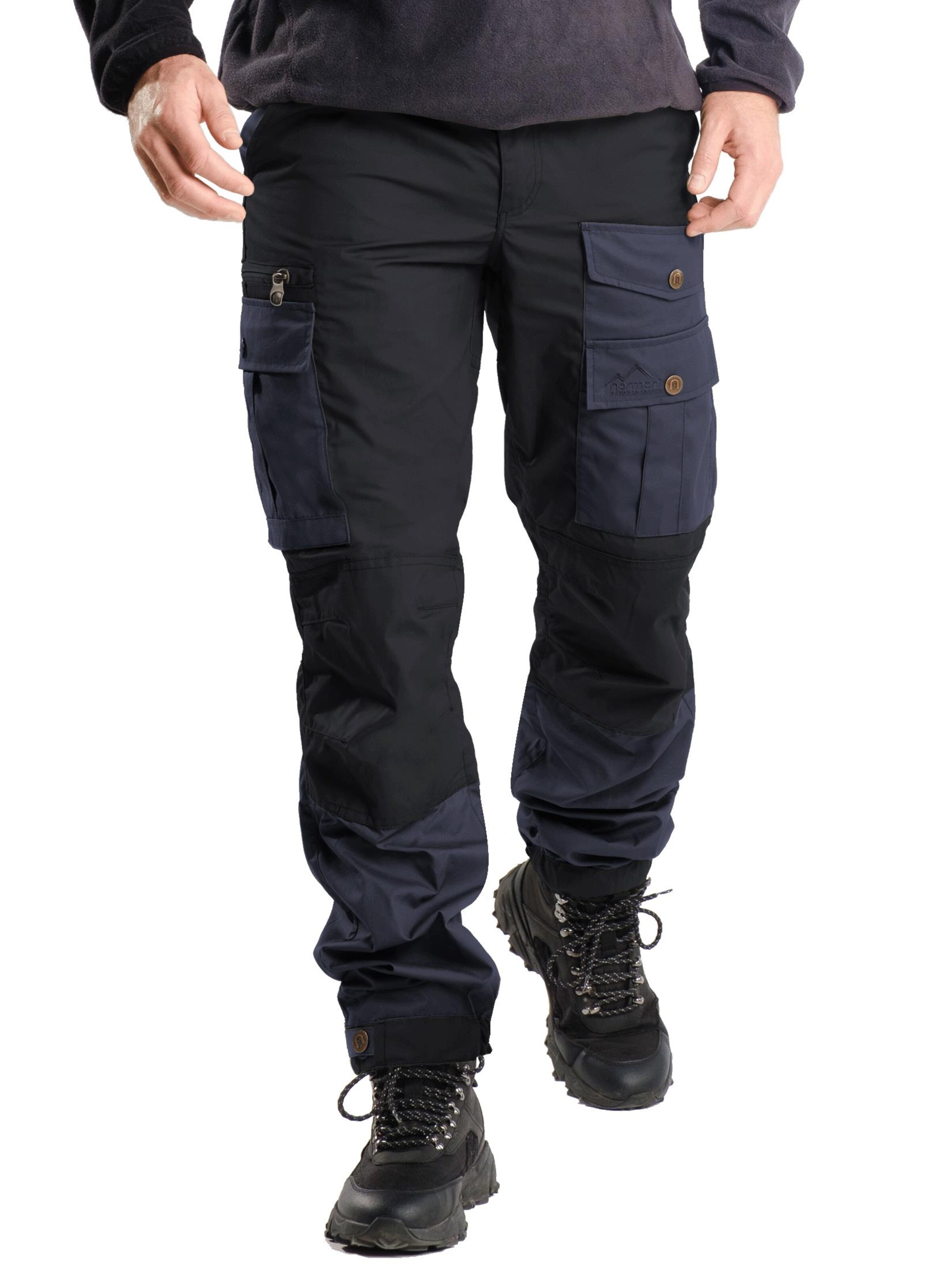 normani Regular Outdoor trousers 'Leviathan' in Blue: front